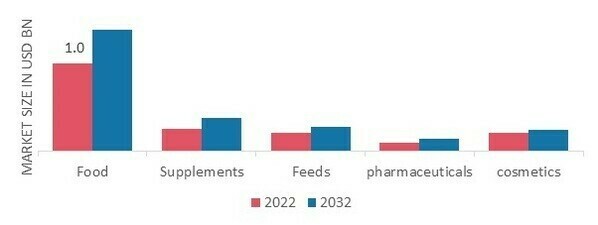 Carotenoids Market, by Application, 2022 & 2032