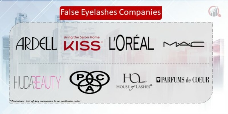 False Eyelashes Key Companies