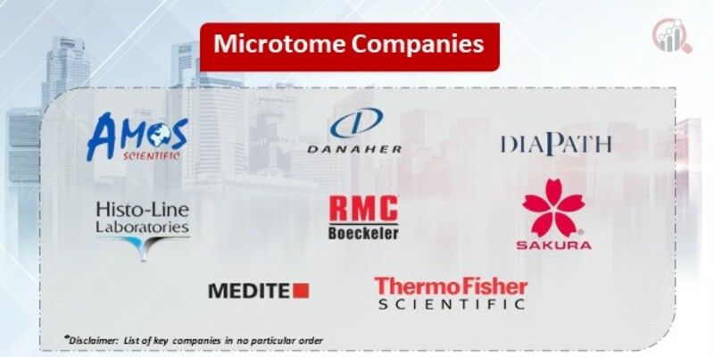 Microtome Key Companies