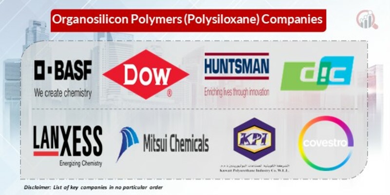 Organosilicon Polymers (Polysiloxane) Key Companies