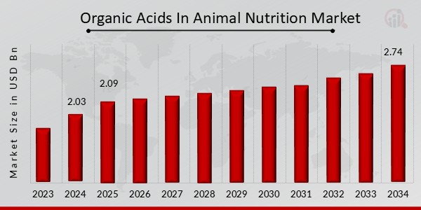 Organic Acids in Animal Nutrition Market Overview