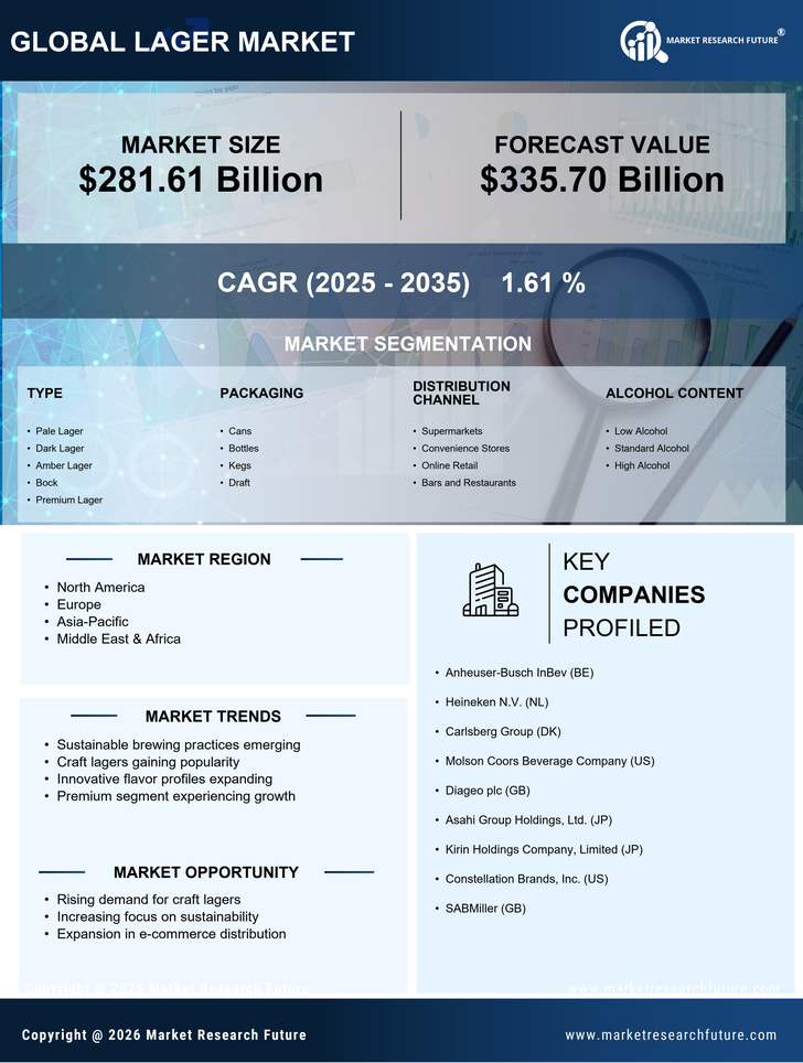 Lager Market Research Report—Global Forecast till 2035 Infographic