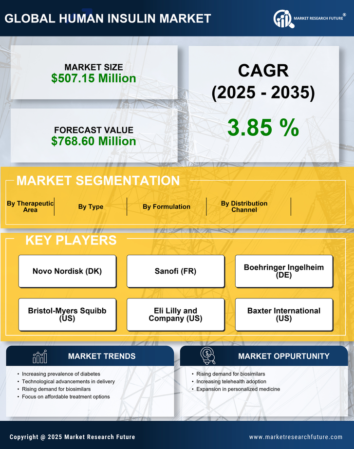 US Human Insulin Market Research Report - Forecast to 2035 Infographic