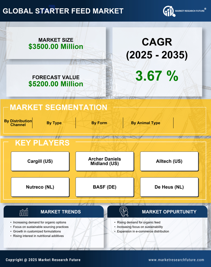 US Starter Feed Market Research Report - Forecast Till 2035 Infographic