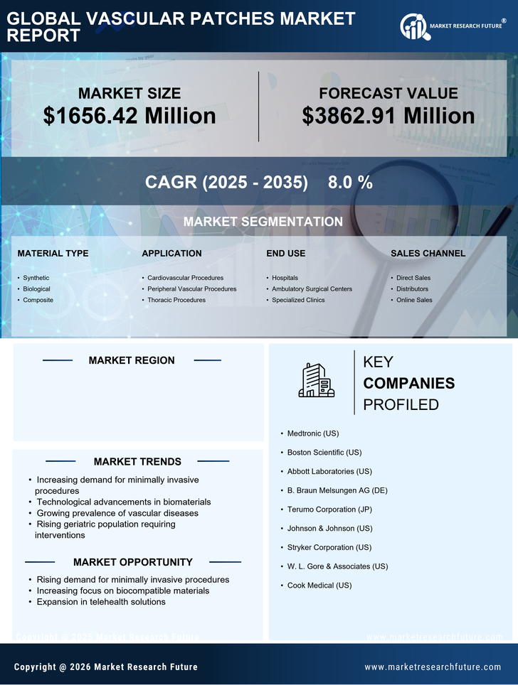 US Vascular Patches Market Infographic