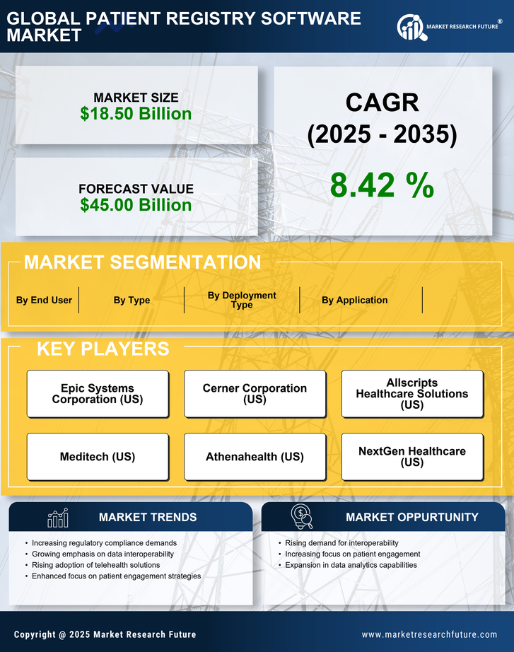 US Patient Registry Software Market Infographic