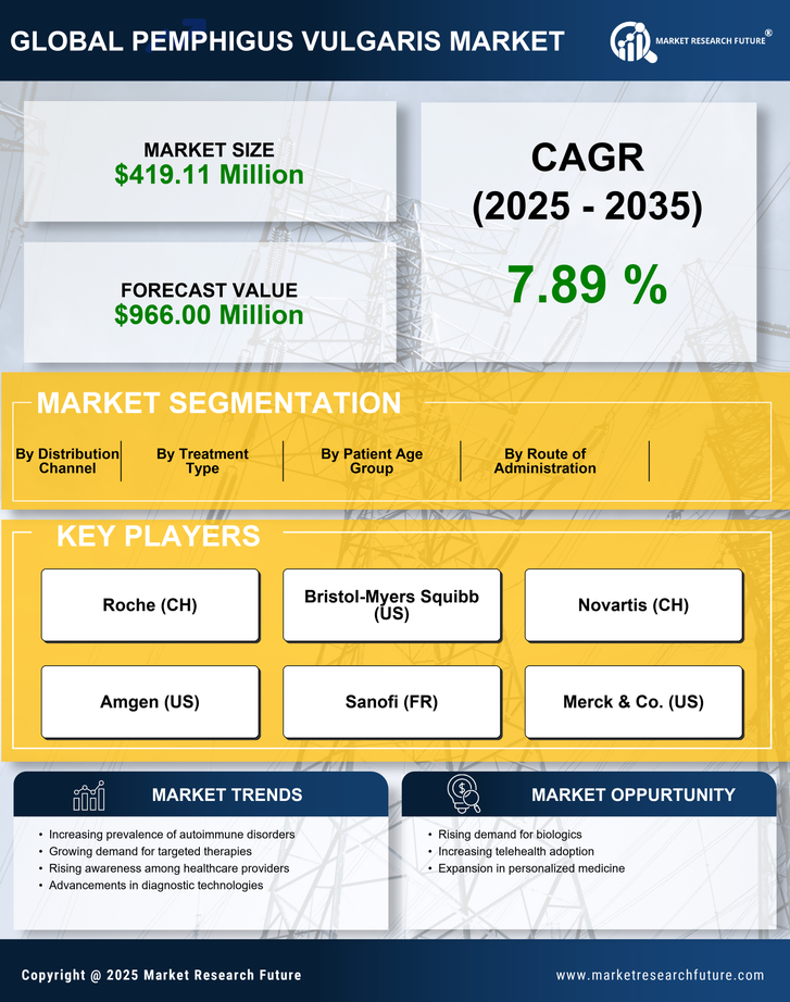 US Pemphigus Vulgaris Market Infographic