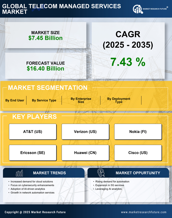 US Telecom Managed Services Market Infographic