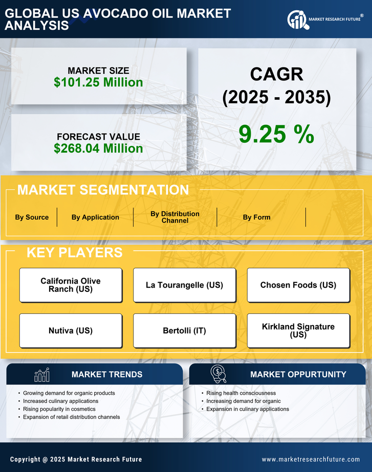 US Avocado Oil Market Research Report — Forecast till 2035 Infographic