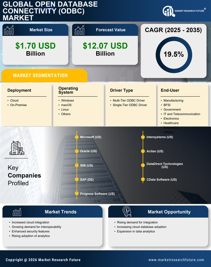 Open Database Connectivity (ODBC) Market Research Report — Global Forecast till 2035 Infographic