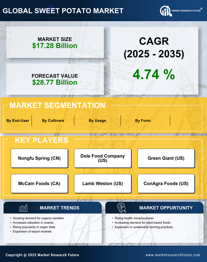 Sweet Potato Market Research Report — Global Forecast till 2035 Infographic