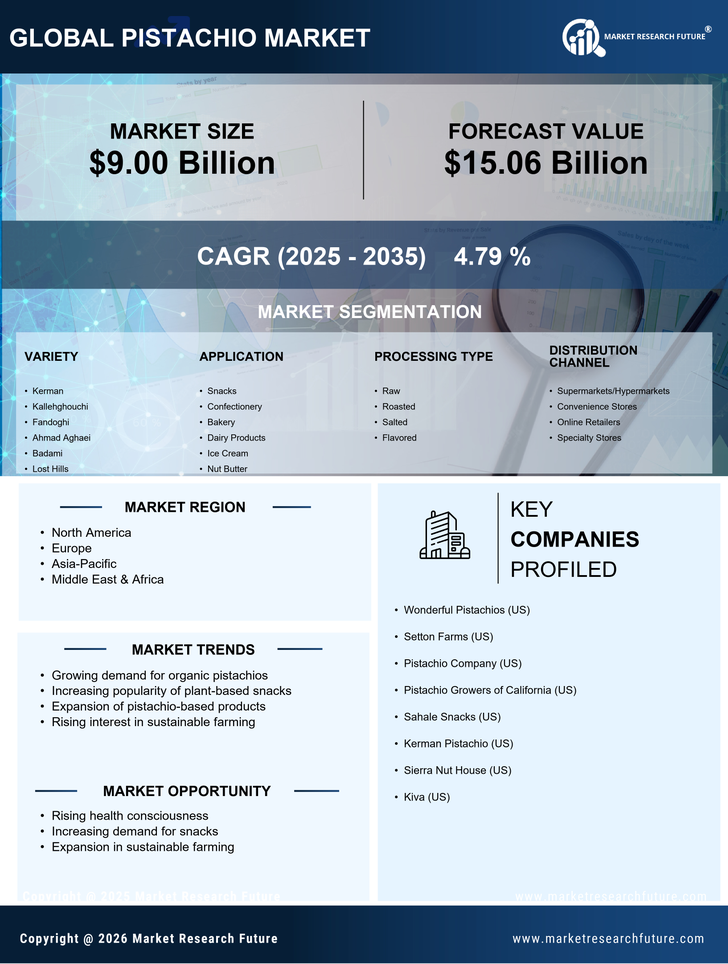 Pistachio Market Research Report — Global Forecast Till 2035 Infographic