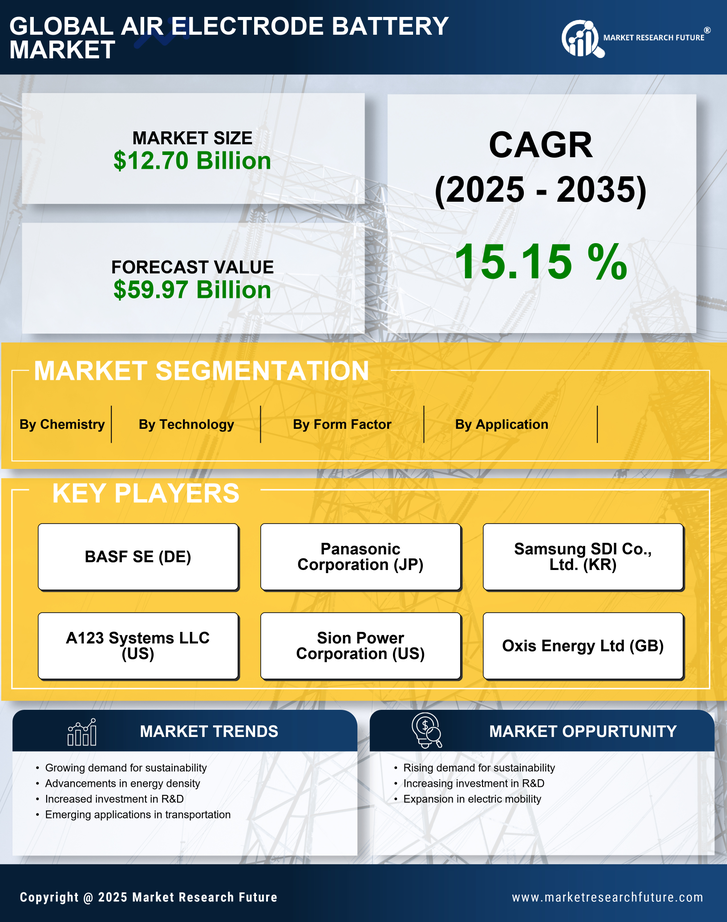 Air Electrode Battery Market Research Report — Global Forecast till 2035 Infographic