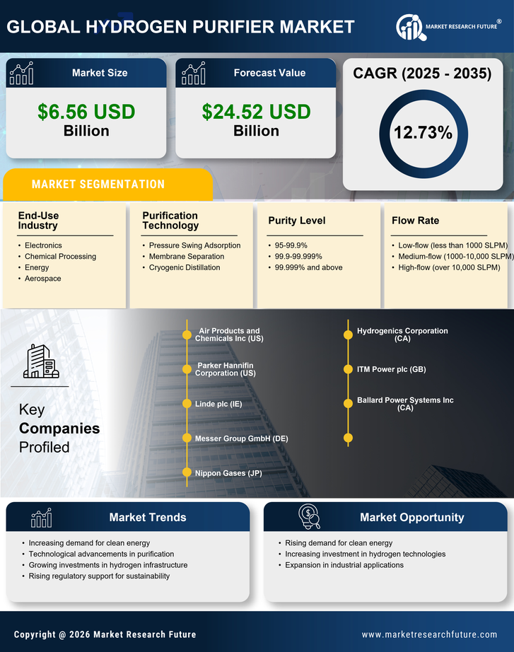 Hydrogen Purifier Market Research Report — Global Forecast till 2035 Infographic