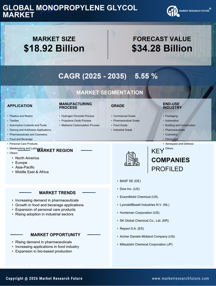 Monopropylene Glycol Market Research Report - Forecast till 2035 Infographic