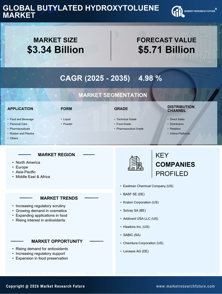 Butylated Hydroxytoluene Market Research Report-Forecast Till 2035 Infographic