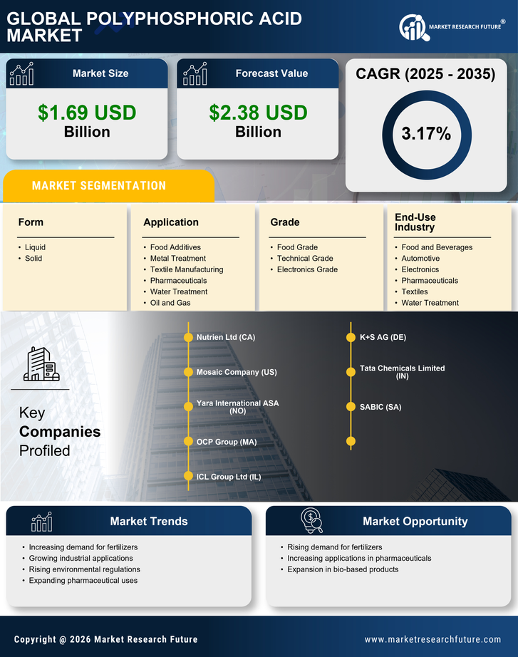 Polyphosphoric Acid  Market Research Report - Global Forecast by 2035 Infographic