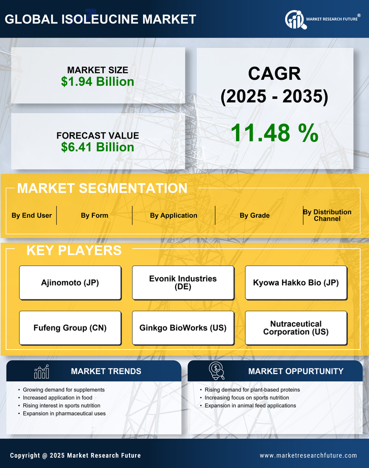 Isoleucine Market Research Report - Forecast Till 2035 Infographic