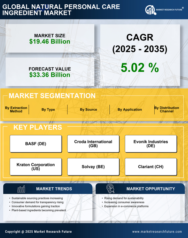 Natural Personal Care Ingredient Market Research Report — Global Forecast till 2035 Infographic