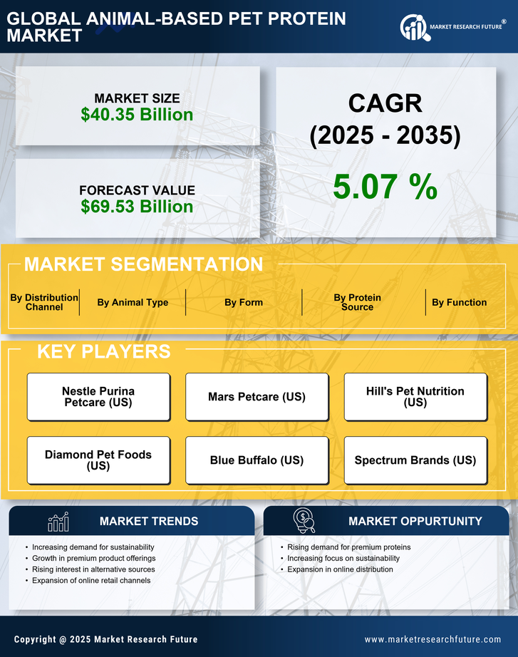 Animal-Based Pet Protein Market Research Report - Forecast Till 2035 Infographic