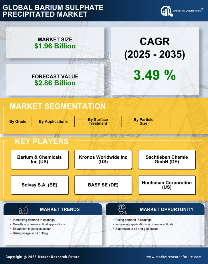 Barium Sulphate Precipitated Market Research Report — Global Forecast till 2035 Infographic