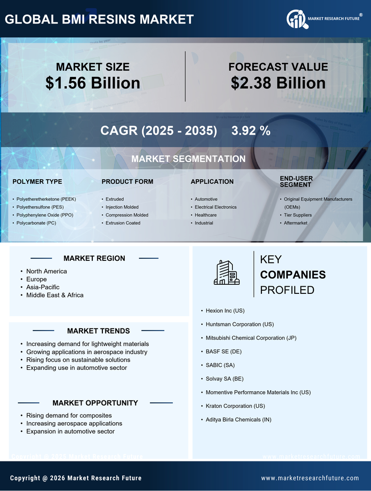 Bmi Resins Market Research Report - Global Forecast by 2035 Infographic