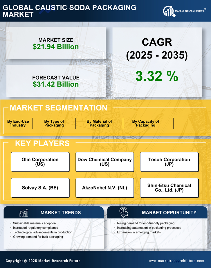 Caustic Soda Packaging Market Research Report - Global Forecast till 2035 Infographic