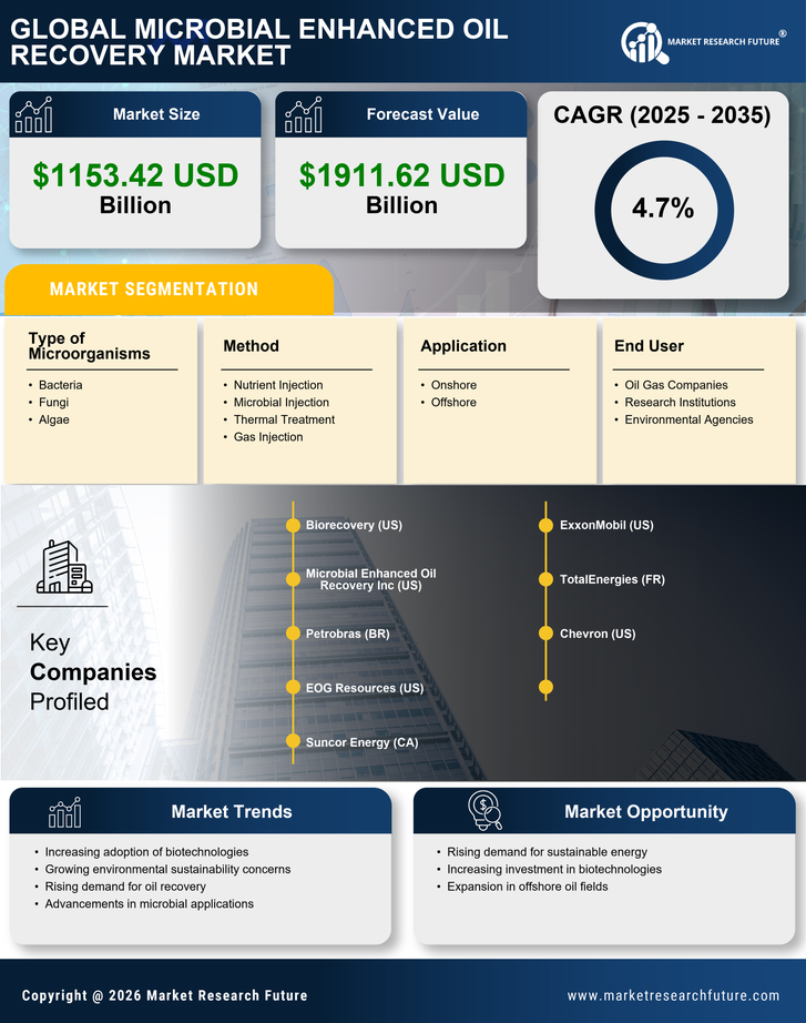 Microbial Enhanced Oil Recovery Market Research Report – Forecast to 2035 Infographic