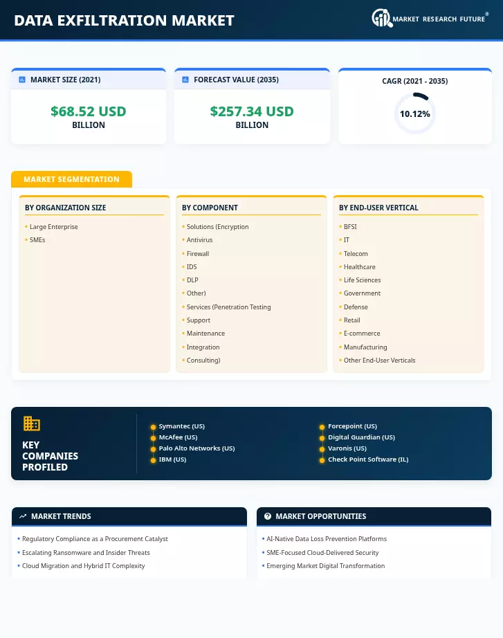 Data Exfiltration Market Research Report - Global Forecast till 2035 Infographic