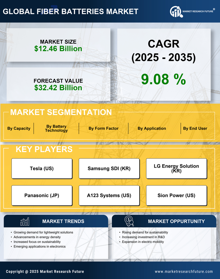 Fiber Batteries Market Research Report—Forecast till 2035 Infographic