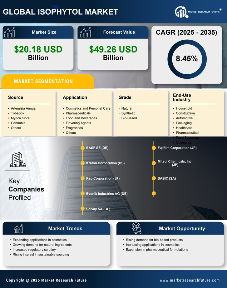Isophytol Market Research Report — Global Forecast till 2035 Infographic