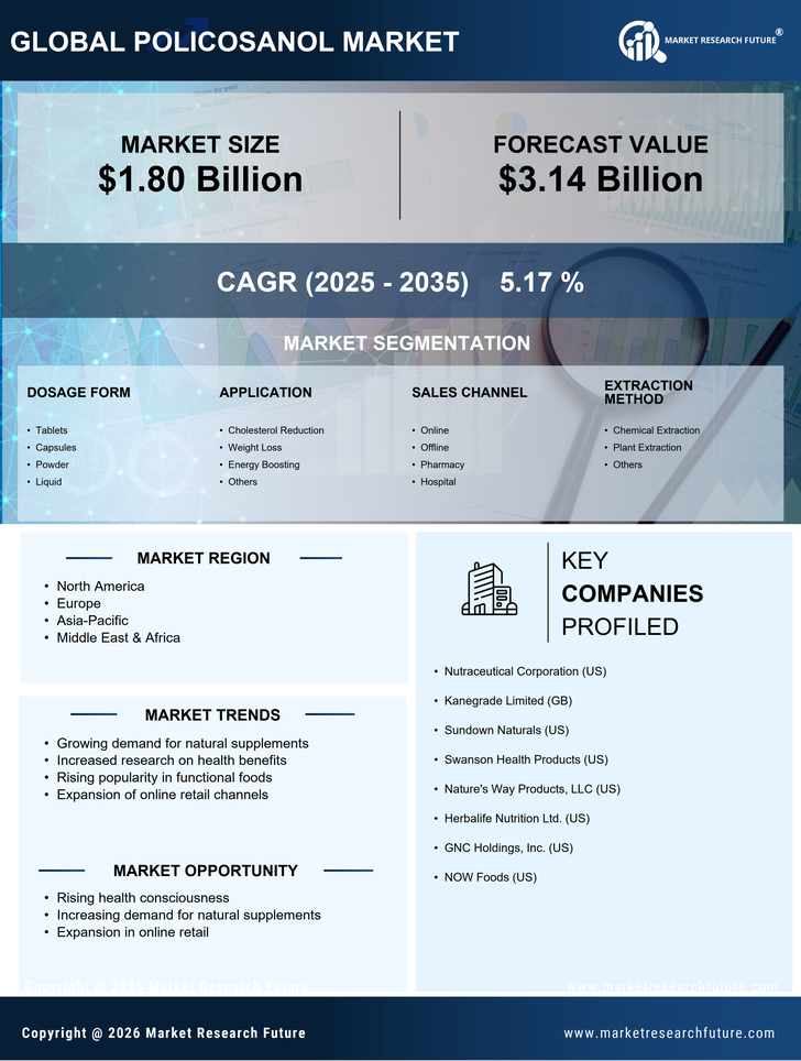 Policosanol Market Research Report - Forecast Till 2035 Infographic