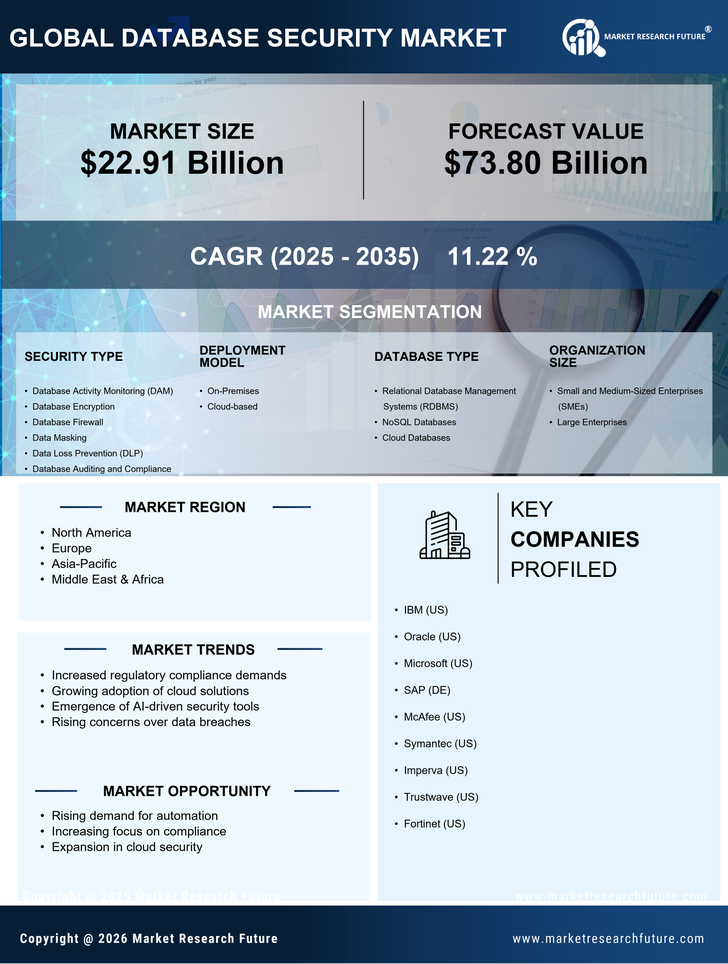 Database Security Market Research Report-Global Forecast till 2035 Infographic