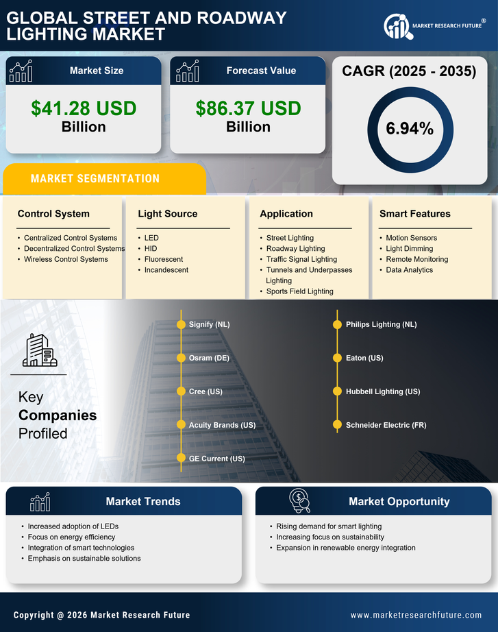 Street And Roadway Lighting Market Research Report — Global Forecast till 2035 Infographic