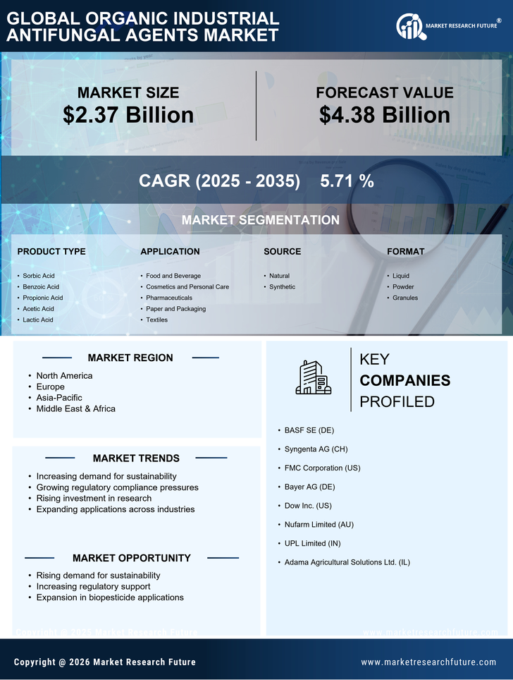 Organic Industrial Antifungal Agents Market-2035 Infographic