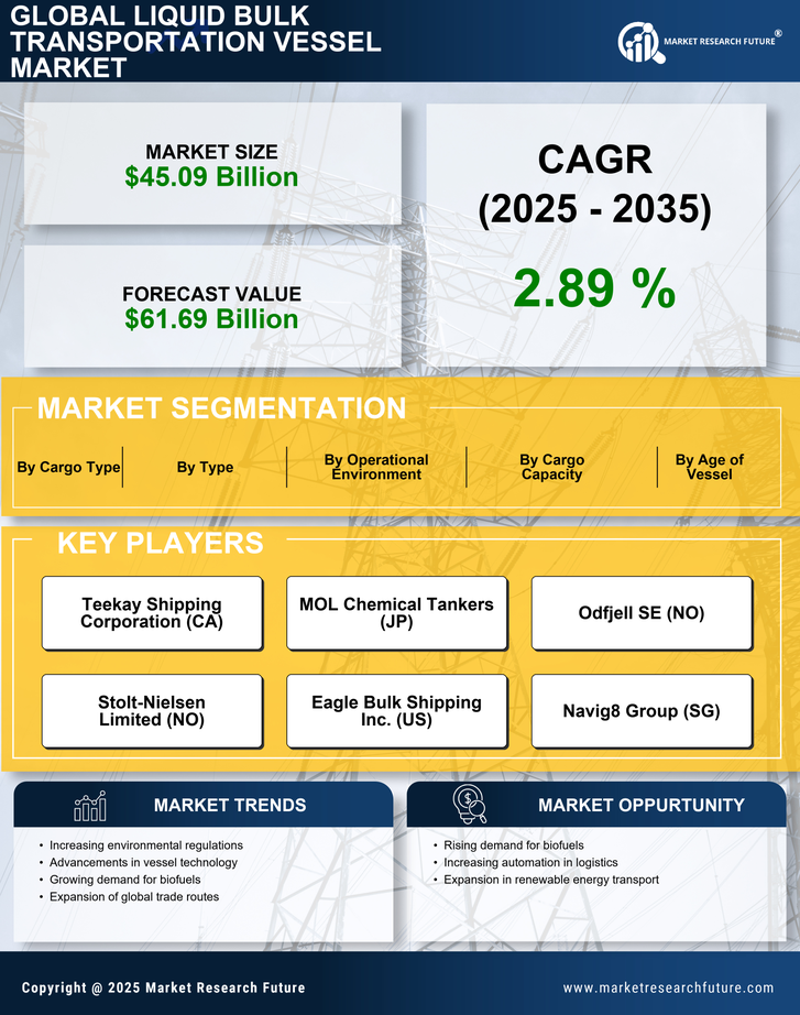 Liquid Bulk Transportation Vessel Market Research Report- Forecast by 2035 Infographic