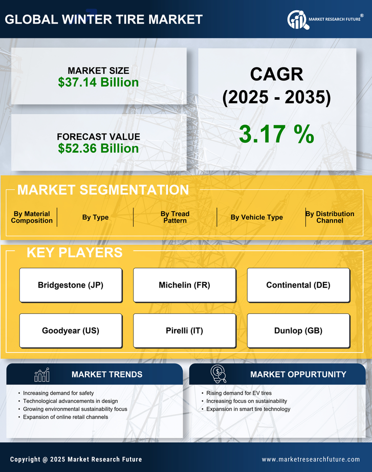 Winter Tire Market Research Report — Global Forecast till 2035 Infographic