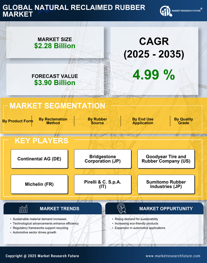 Natural Reclaimed Rubber Market Research Report - Global Forecast by 2035 Infographic