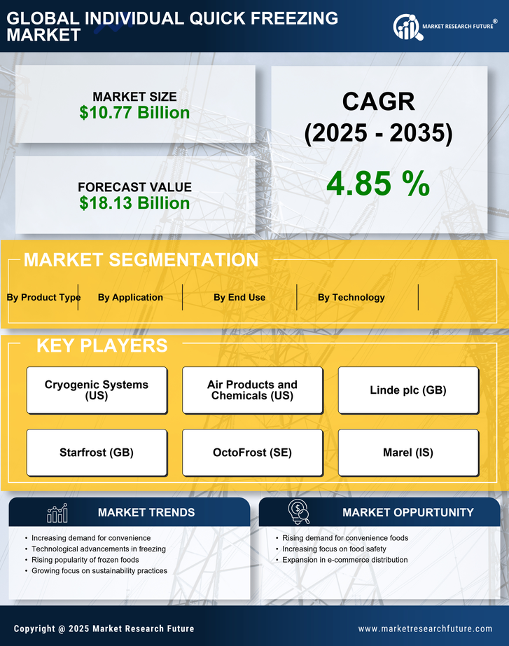 Individual Quick Freezing Market Research Report - Global Forecast till 2035 Infographic
