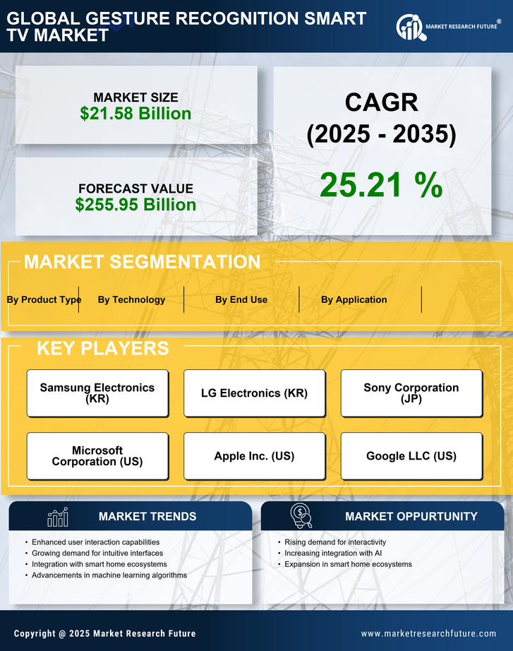 Gesture Recognition Smart TV Market Research Report - Forecast Till 2035 Infographic