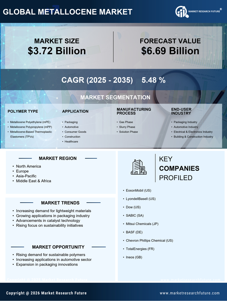 Metallocene Market Research Report- Global Forecast till 2035 Infographic