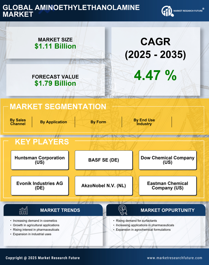 Aminoethylethanolamine Market Research Report — Global Forecast till 2035 Infographic