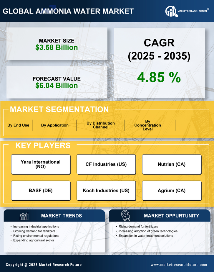 Ammonia Water Market Research Report — Global Forecast till 2035 Infographic
