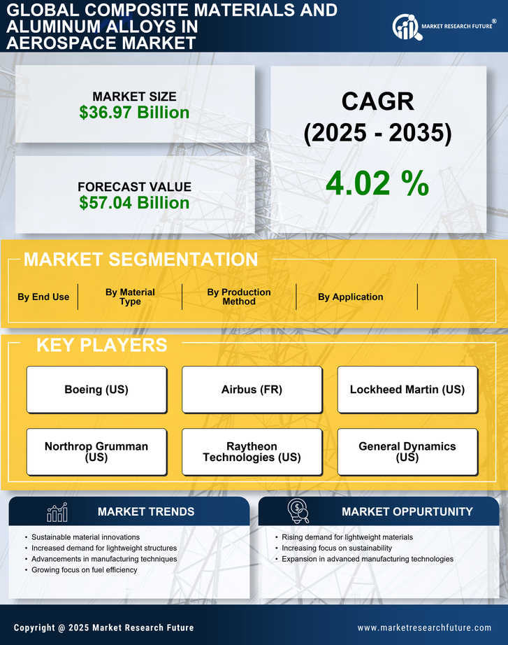 Composite Materials and Aluminum Alloys in Aerospace Market Research Report — Global Forecast till 2035 Infographic