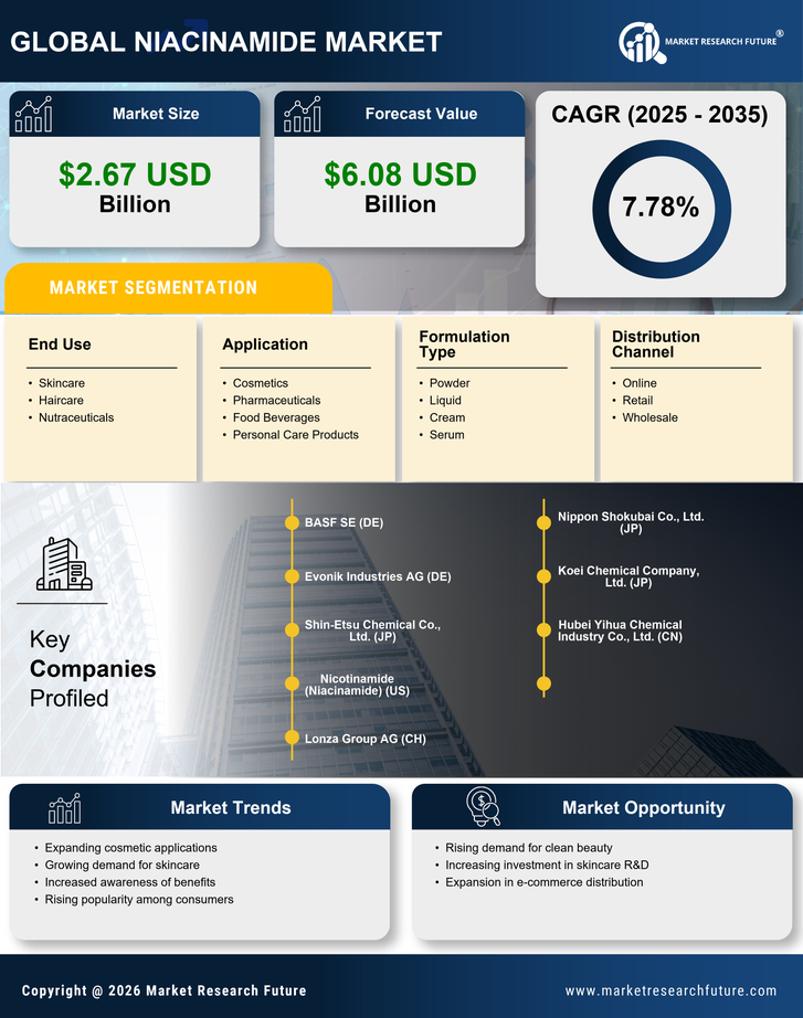 Niacinamide Market Research Report — Global Forecast till 2035 Infographic