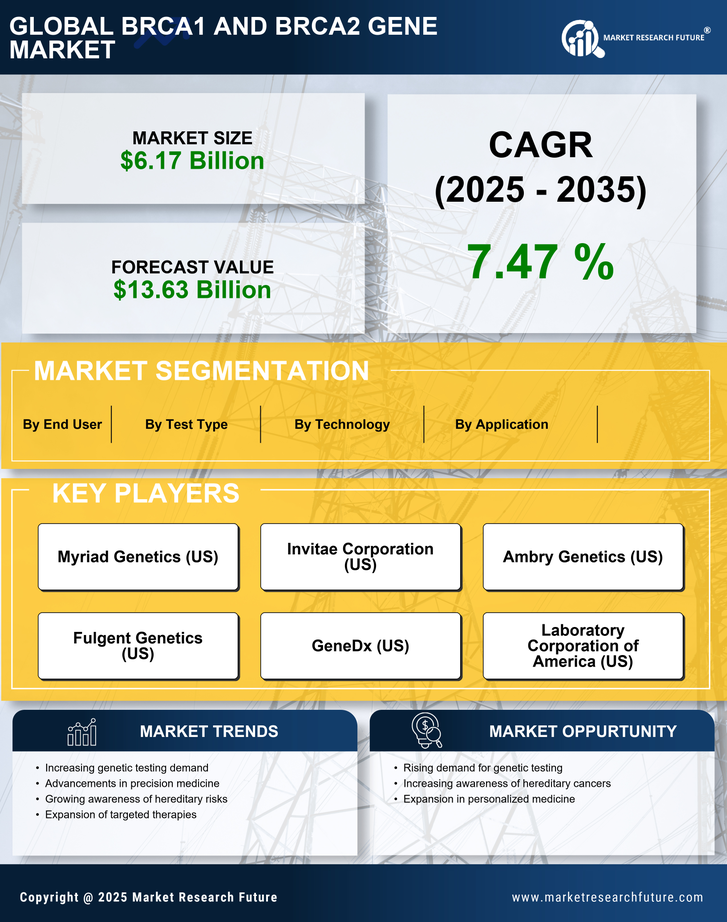 BRCA1 and BRCA2 Gene Market Research Report — Global Forecast till 2035 Infographic