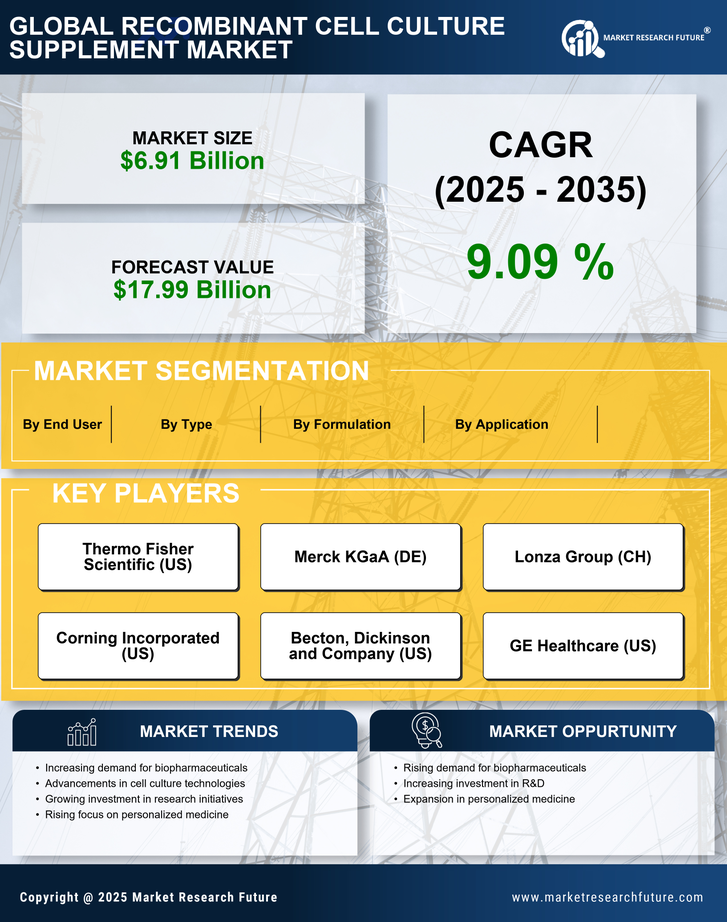 Recombinant Cell Culture Supplement Market Research Report - Global Forecast till 2035 Infographic