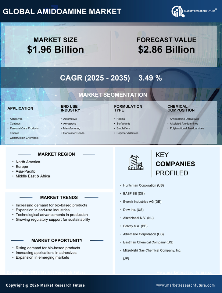 Amidoamine Market Research Report- Global Forecast till 2035 Infographic
