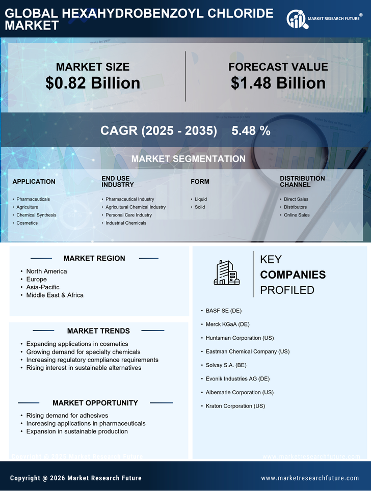 Hexahydrobenzoyl Chloride Market Research Report — Global Forecast till 2035 Infographic