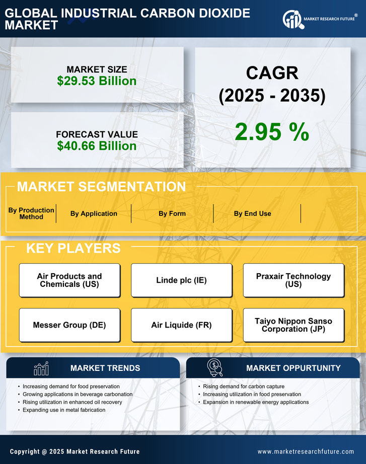 Industrial Carbon Dioxide Market Research Report - Global Forecast by 2035 Infographic